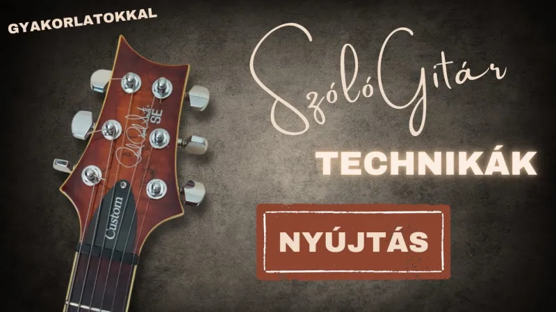 Rétestészta készítés gitárral