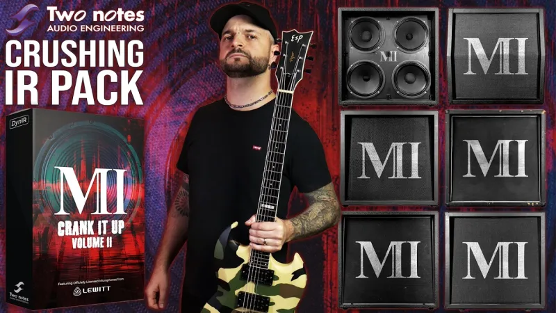 Two Notes Audio: Crank It Up Vol 2 dynIR csomag