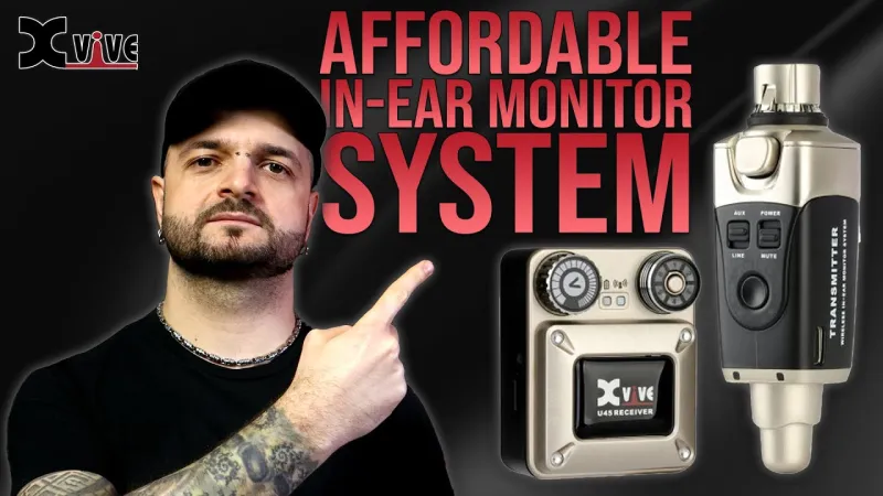 XVive U45 fülmonitor rendszer