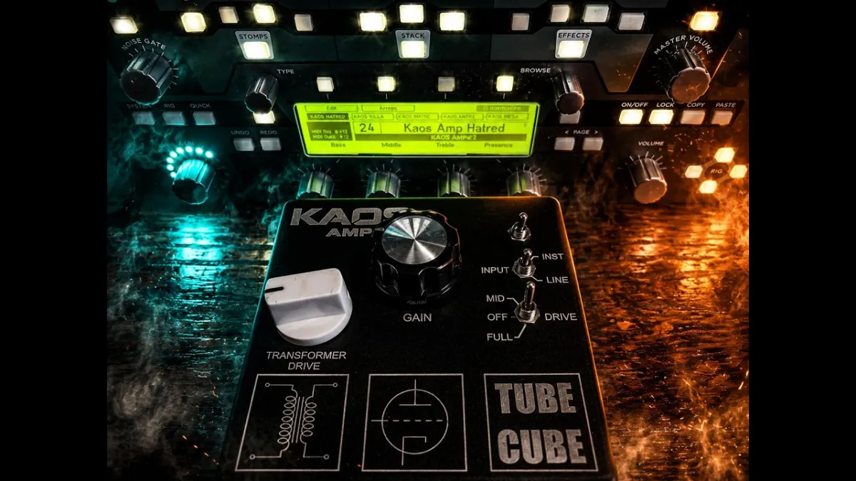 Csövet a Kempernek!  - Kaos Amp Tube Cube Teszt
