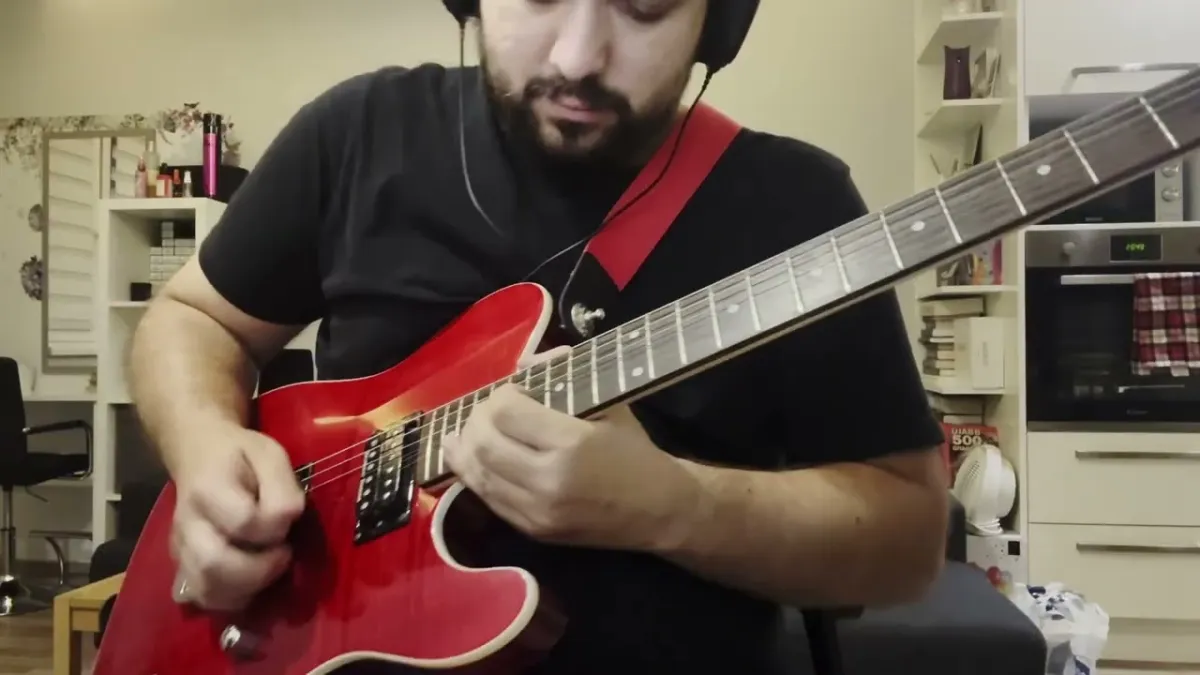 Toto Hold The Line - Solo Impro  ˝Steve Kukather˝ verzió :D