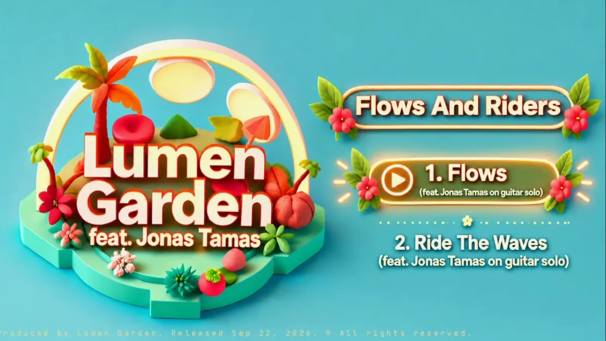 Lumen Garden (feat. Jonas Tamas) - Flows and Riders