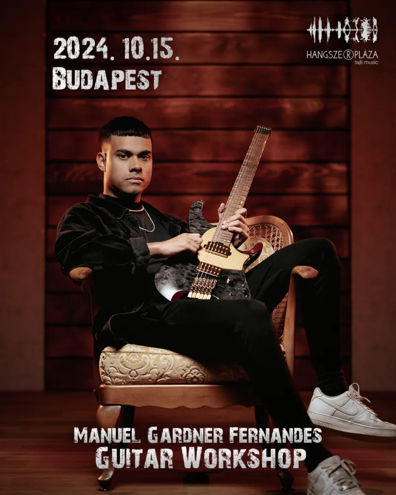 Manuel Gardner Fernandes - Ibanez Workshop a Hangszer Plázában