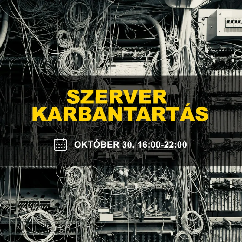 GS leállás 2025. október 30., 16:00 órai kezdettel