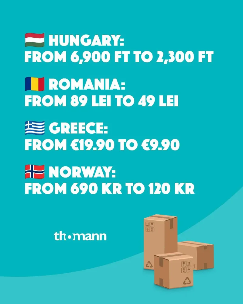 Thomann szállítás