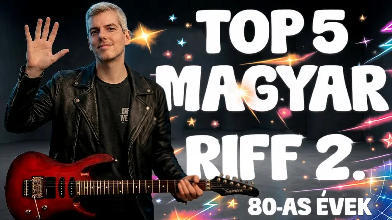 A legjobb magyar gitár riffek 2 (80-as évek)