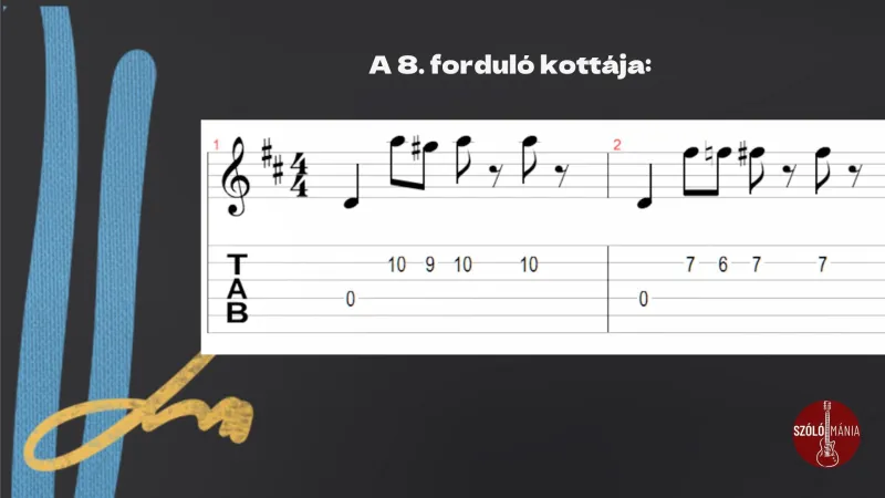 ˝Folytasd a zenét˝ játék 8. forduló