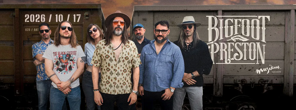 Bigfoot Preston - Three Is A Magic Number (koncert a Muzikumban)