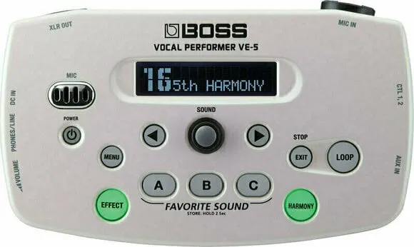 Boss VE 5 WH Vocal Performer Vokálprocesszor