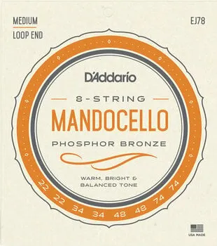 D´Addario EJ78 Mandolin húr