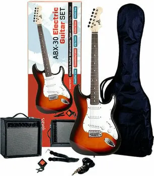 ABX 30 SET 3-Tone Sunburst Elektromos gitár