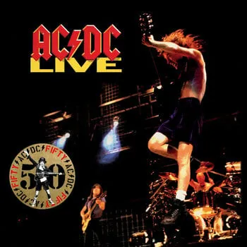 ACDC - Live (Gold Metallic Coloured) (Limited Edition) (2 LP)