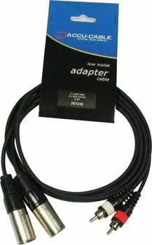 ADJ AC-2XM-2RM 1,5 m Audiokábel