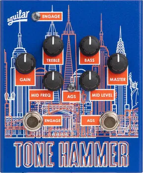 Aguilar Tone Hammer New York Skyline Black