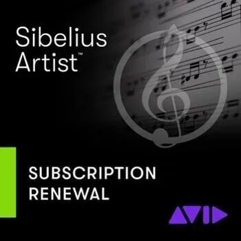 AVID Sibelius 1Y Subscription - Renewal (Digitális termék)