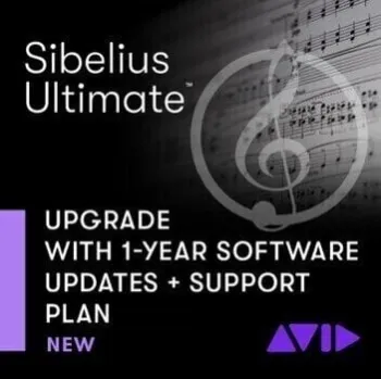 AVID Sibelius Ultimate 1Y Software Updates+Support (Digitális termék)