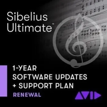 AVID Sibelius Ultimate 1Y Updates+Support (Renewal) (Digitális termék)