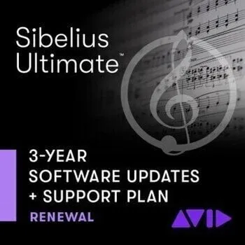 AVID Sibelius Ultimate 3Y Updates+Support (Renewal) (Digitális termék)