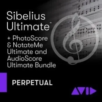 AVID Sibelius Ultimate Perpetual AudioScore PhotoScore NotateMe (Digitális termék)