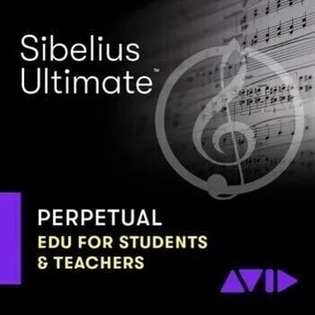 AVID Sibelius Ultimate Perpetual New License for Students & Teachers (Digitális termék)