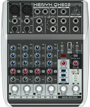 Behringer Xenyx QX602MP3 Keverő (Csak kicsomagolt)