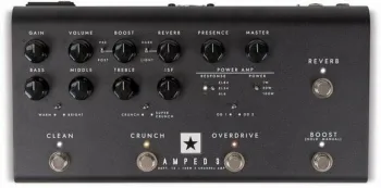 Blackstar Dept. 10 Amped 3 Rackes gitárerősítők és előfokok