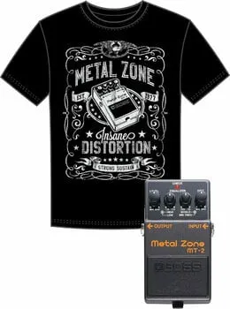 Boss MT-2 Shirt M SET Gitáreffekt