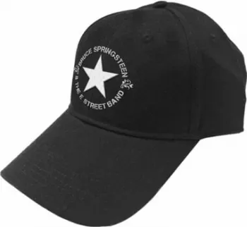 Bruce Springsteen Sapka Circle Star Logo Black