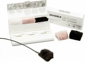 Bubblebee Invisible Lav Covers Outdoor Black Szélfogó