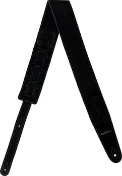 Cascha CGS-SL1 Leather Standard Gitárszíj Black