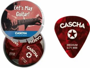 Cascha Guitar Pick Set Box Medium Pengető
