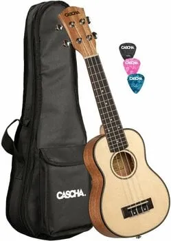 Cascha HH 2148L Szoprán ukulele Natural