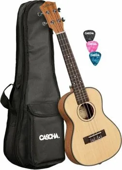 Cascha HH 2151L Koncert ukulele Natural