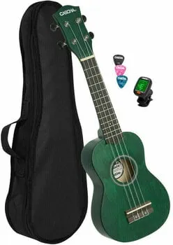 Cascha HH 3972 EN Szoprán ukulele Green