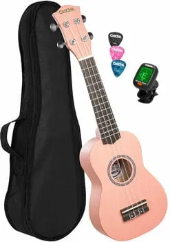 Cascha HH 3976 EN Szoprán ukulele Pink