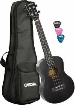 Cascha HH2305 Premium Tenor ukulele Fekete