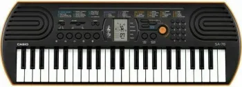 Casio SA-76 Gyermek szintetizátor Black