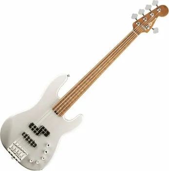 Charvel Pro-Mod San Dimas Bass PJ V Platinum Pearl Elektromos basszusgitár