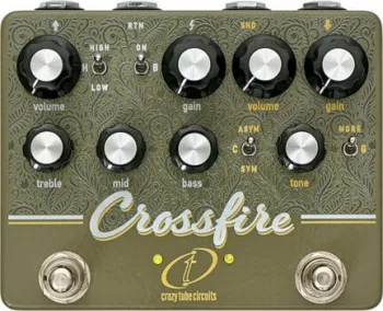 Crazy Tube Circuits Crossfire Rackes gitárerősítők és előfokok