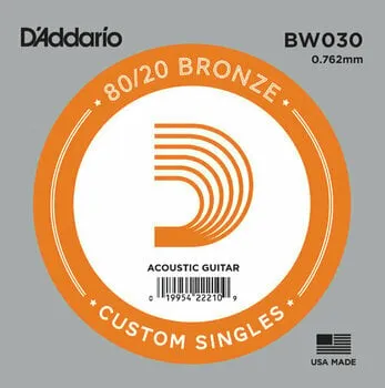 D´Addario BW030 Különálló akusztikus gitárhúr