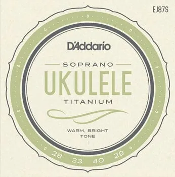 D´Addario EJ87S Húrok Szoprán ukulelére