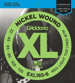 D´Addario EXL165-6 Basszusgitár húr