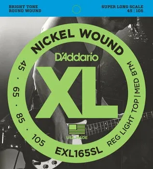 D´Addario EXL165SL Basszusgitár húr