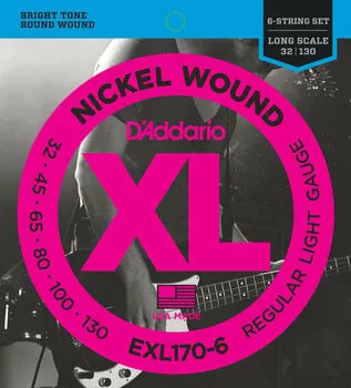 D´Addario EXL170-6 Basszusgitár húr