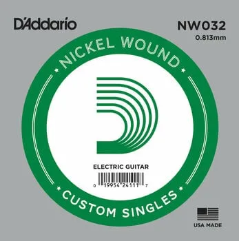 D´Addario NW 032 Különálló elektromos gitárhúr (Csak kicsomagolt)