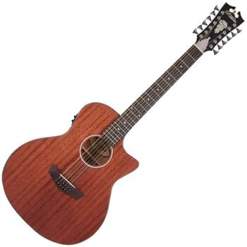 D´Angelico Premier Fulton LS Natural Mahogany Satin 12 húros elektroakusztikus gitár