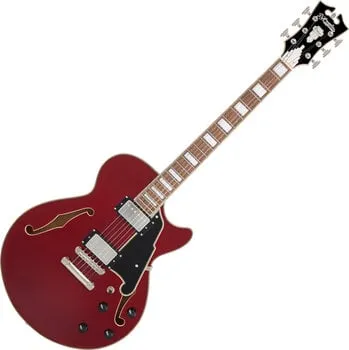 D´Angelico Premier SS Burnt Red Félakusztikus - jazz-gitár