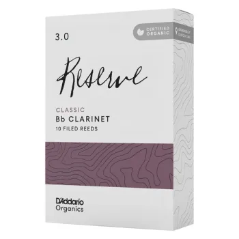 DAddario Woodwinds Organic Reserve Cl. CLAR 3.0
