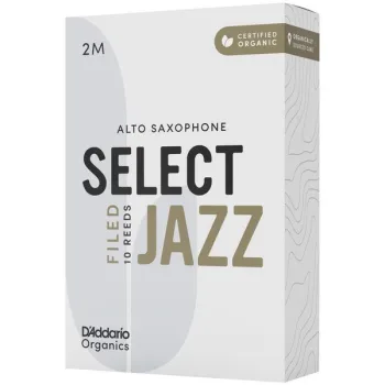 DAddario Woodwinds Organic Sel. Jazz Filed ALT 2M