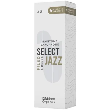 DAddario Woodwinds Organic Sel. Jazz Filed BAR 3S